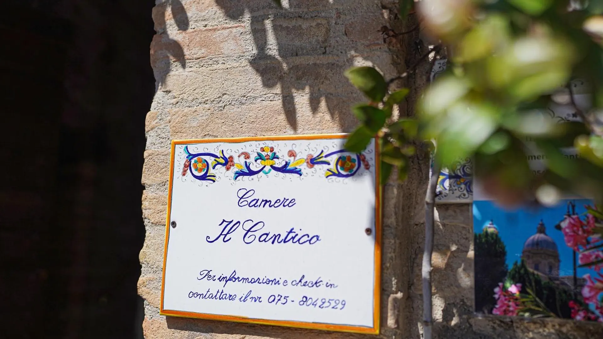 Penzion Camere Il Cantico Assisi Itálie